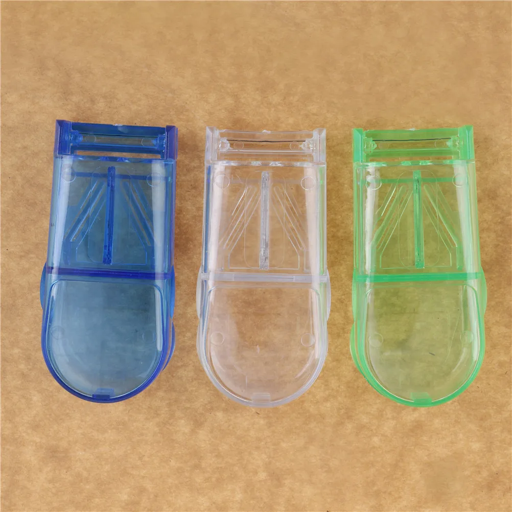 10 шт. 40 мл синяя крышка пластиковая чашка контейнер для таблеток баночки для анализов бутылка для таблеток органайзер для здоровья 3,5X4,8 см