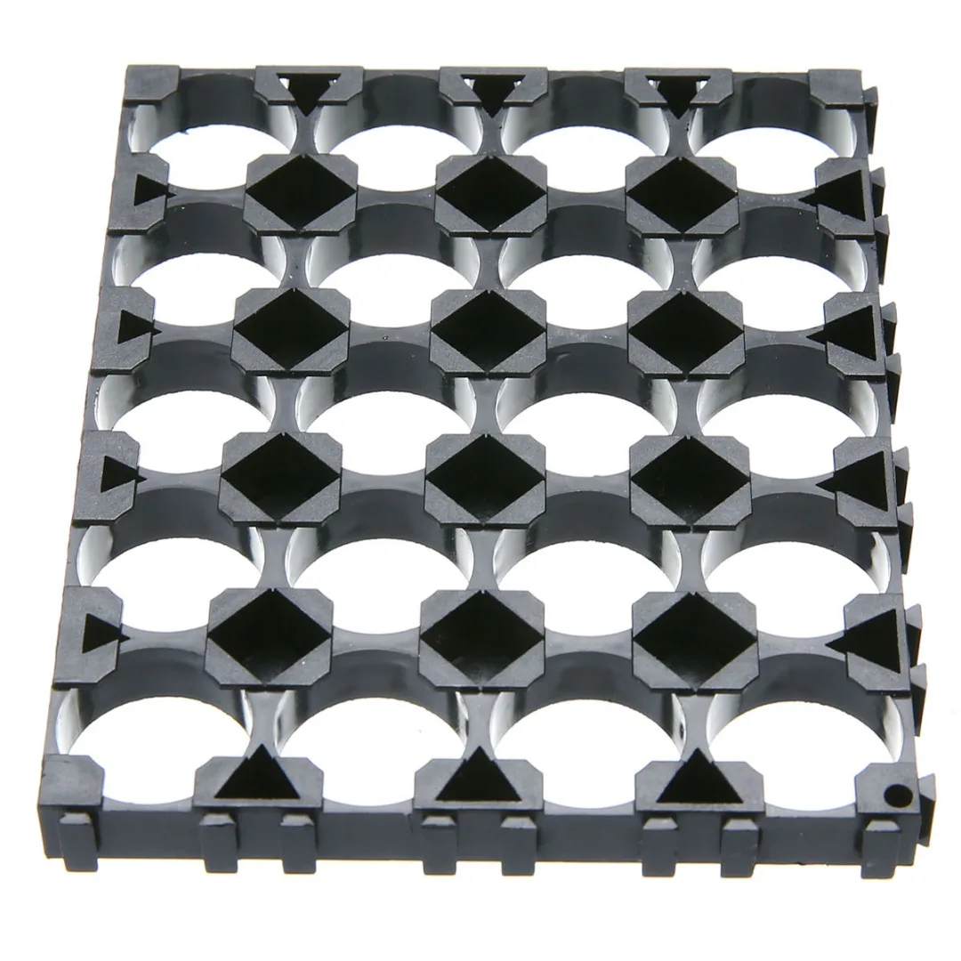 Onsale 10Pcs 4x5 Cell Battery Spacer 18650 Battery Radiating Shell Pack Plastic Heat Holder Bracket