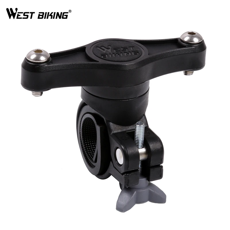 WEST BIKING Bicycle Water Bottle Cage Handlebar Adapter 360 Degree
