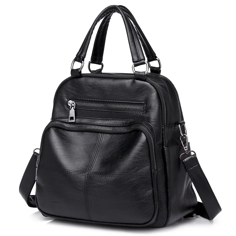 New Women Backpack Portable Large Capacity Shoulder Bag Outgoing ...