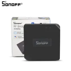 Sonoff мост 433 мГц переключатель Wi Fi RF Remote APP управление автоматизации модуль для Умный дом с Универсальный синхронизации DIY