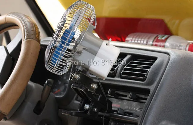 Портативный 12 в портативный транспорт автомобиль машина вентилятор Осциллирующий автомобильный вентилятор авто вентилятор охлаждения 12 В Осциллирующий вентилятор автомобиля, полная безопасность металлический протектор