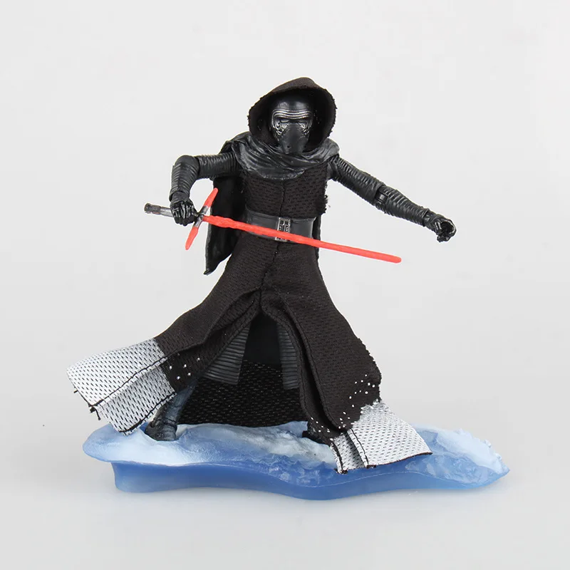 Звездные войны 7 La Forza Risveglia Serie Nera Kylo Ren Starkiller база экшен фигурка из ПВХ Da Collezione
