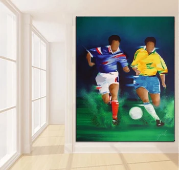 

Free shipping 100% hand painting oil painting abstract brainwash art gift to friend no framed D-014