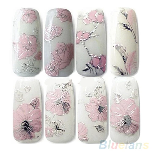 How To Use Gel Nail Stickers New Items Manicure World Acrylic Nail Art Designs