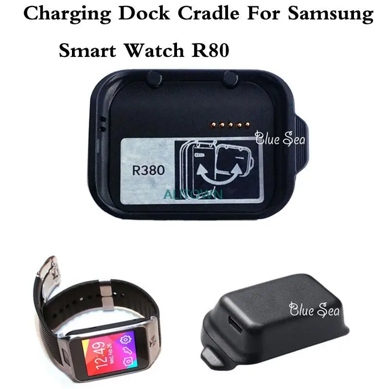 10Pcs Lot font b Smartwatch b font Charger Cradle For Samsung Galaxy Gear 2 R380 Station