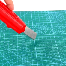 A4 Cutting Mat Cutting Pad Patchwork Cut Pad Patchwork Tools Manual DIY Tool Cutting Board Double-sided Self-healing pvc rectangle cutting mat a4 durable selfhealing cut pad patchwork tools handmade diy accessory cutting plate dark green 30 22cm