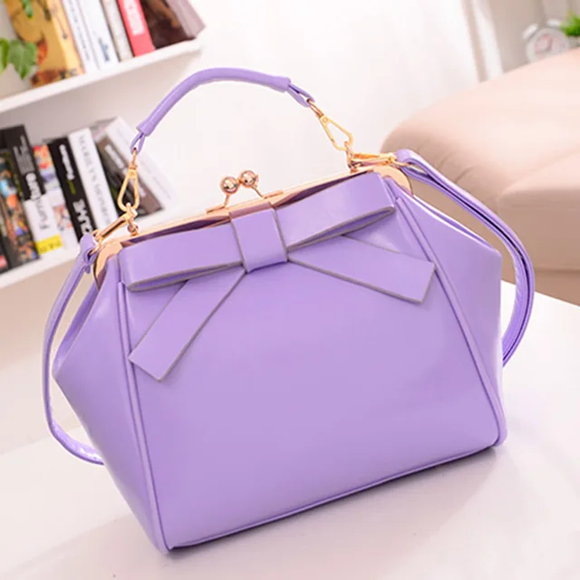 Buy Kawaii Handbags Women PU Leather Shoulder Bags