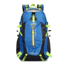 40L Waterproof Nylon Sports Mountaineering Backpack Women Men Outdoor Bags Hiking Camping Cycling Teenage Girls Rucksack XA30WD