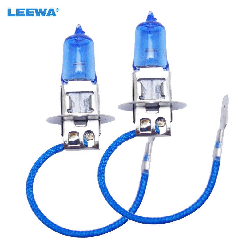 LEEWA 20 штук H1 H3 H4 H7 H8 H11 9004 9007 9005/HB3 9006/HB4 881 автомобильные Противотуманные фары лампы