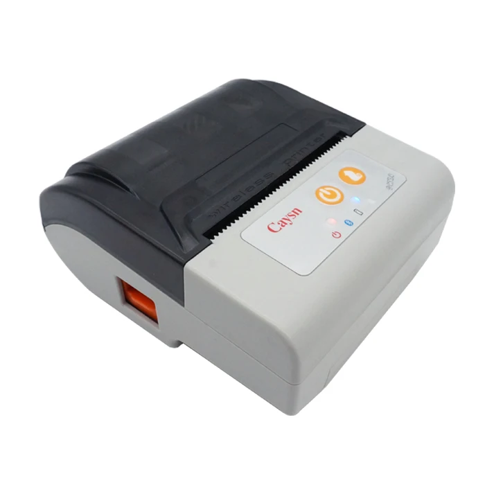Mobile Handheld Printer With Auto Cutter 3inch Portable Bluetooth 80mm