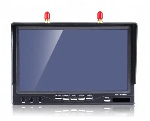 LCD5802 5.8GHz Diversity Receiver 7.0 Inch TFT LCD Mon for FPV 800x480 Wholesale Toys & Hobbies