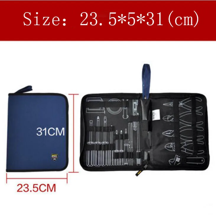 Большой размер Профессиональный электрик сумка для инструментов жесткая пластина набор инструментов сумка набор сумка