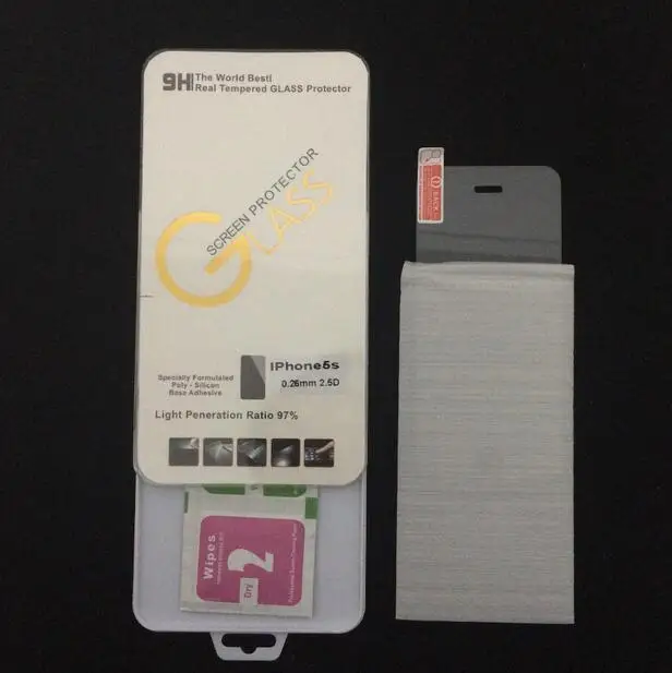 Для iphone SE 9H 2.5D 0 26 мм закаленное стекло для iPhone 5SE защита экрана прозрачная
