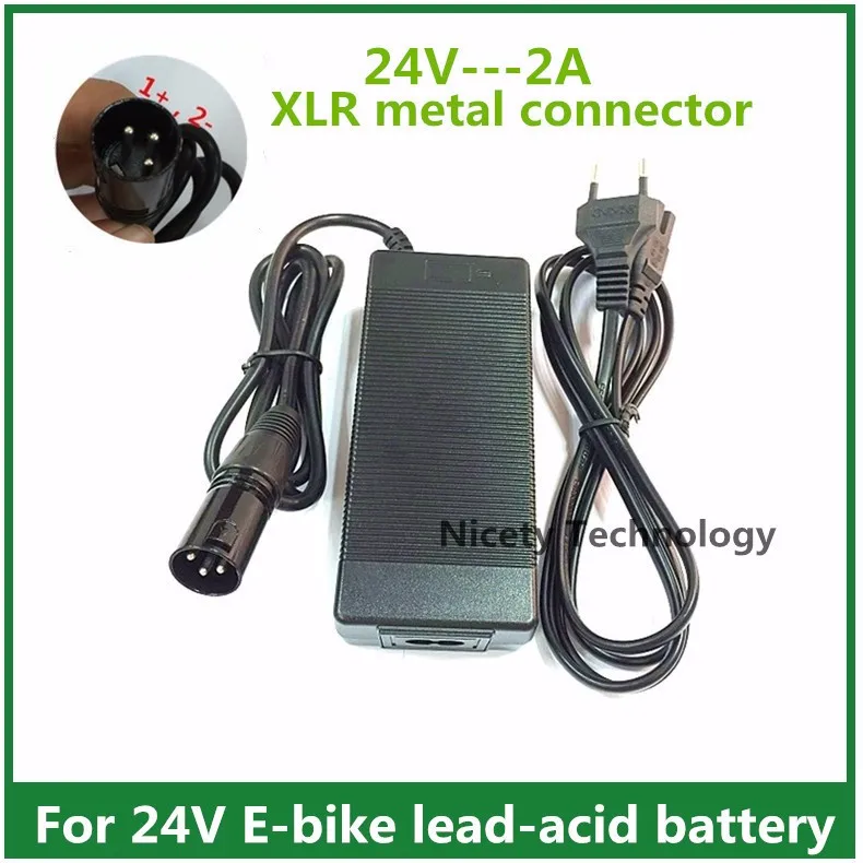 24V 2A Scooter Battery Charger for Jazzy Power Chair,Pride Hoveround Mobility,schwinnS300 S350