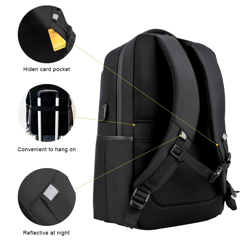 Mochilas para ordenador portátil de 15,6 pulgadas para mujer, mochila negra USB, mochila para hombres, mochila escolar impermeable, mochila femenina Mochilas para ordenador portátil de 15,6 pulgadas para mujer, mochila negra USB, mochila para hombres, mochila escolar impermeable, mochila femenina
