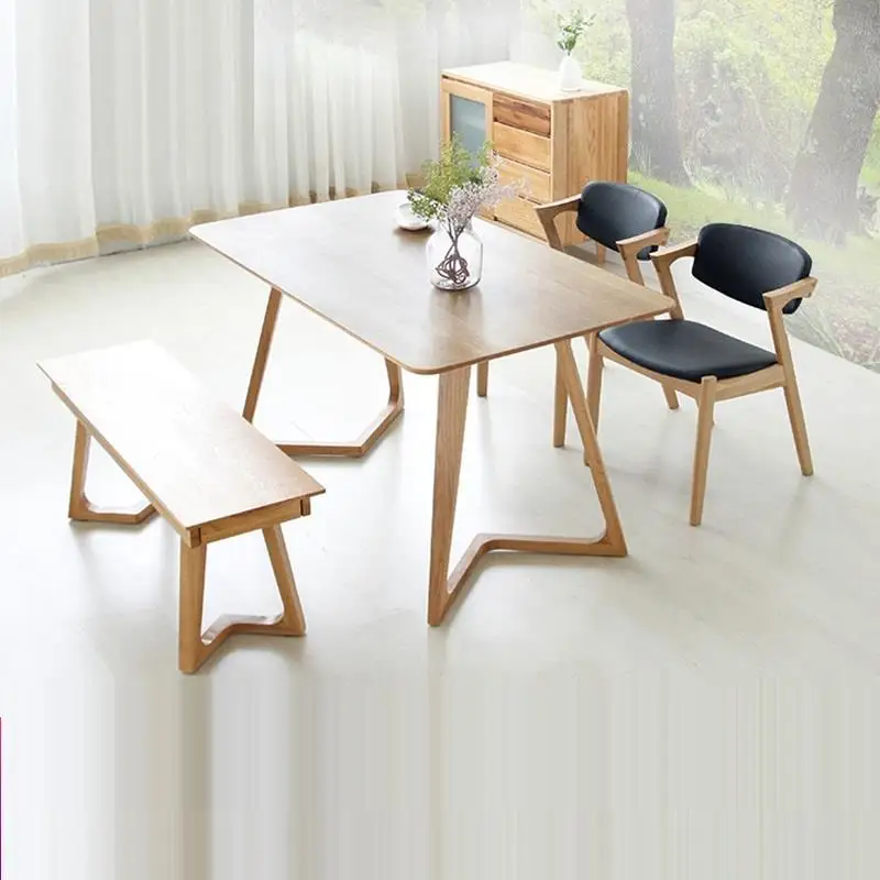 Salle A Manger Moderne Sala Yemek Masasi Tavolo Da Pranzo Kitchen Shabby Chic Wood Desk Bureau Tablo Mesa De Jantar Dining Table