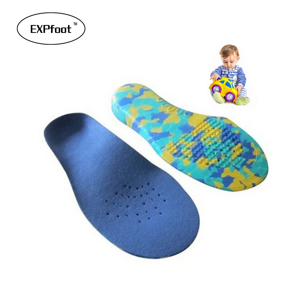 Children Premium Grade Orthotic Insole by EXPfoot . Lightweight Soft