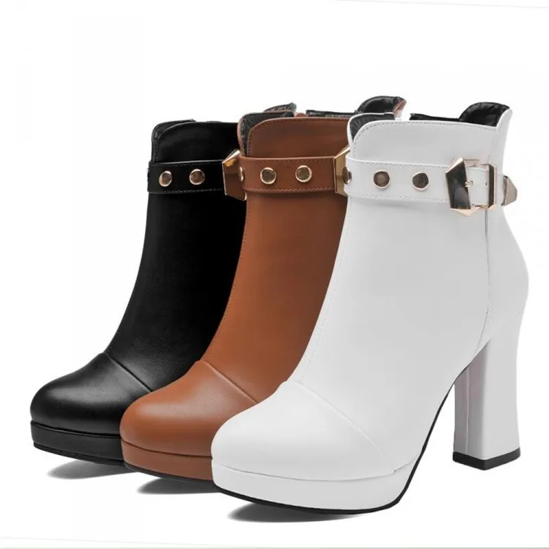 plus size high heel boots