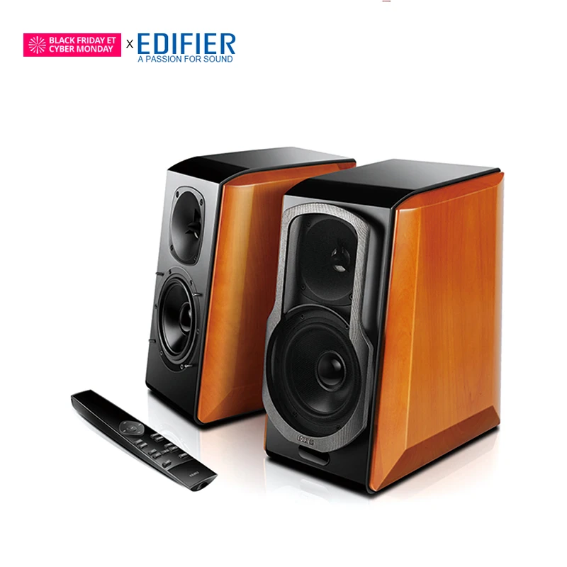 EDIFIER S2000 Pro Hi Fi Bluetooth Динамик полный цифровой усилитель Powerd полке Поддержка Apt X