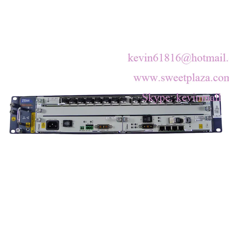 19 дюймовый ZTE OLT C320 с входом питания переменного и постоянного тока 10G SMXA/3 или 1 25G