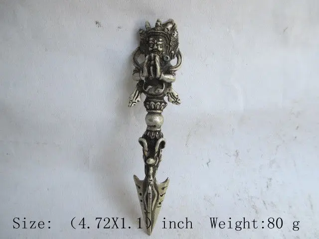 

Old sword weapon Buddhism Taoism China copper the ancient amulet tool