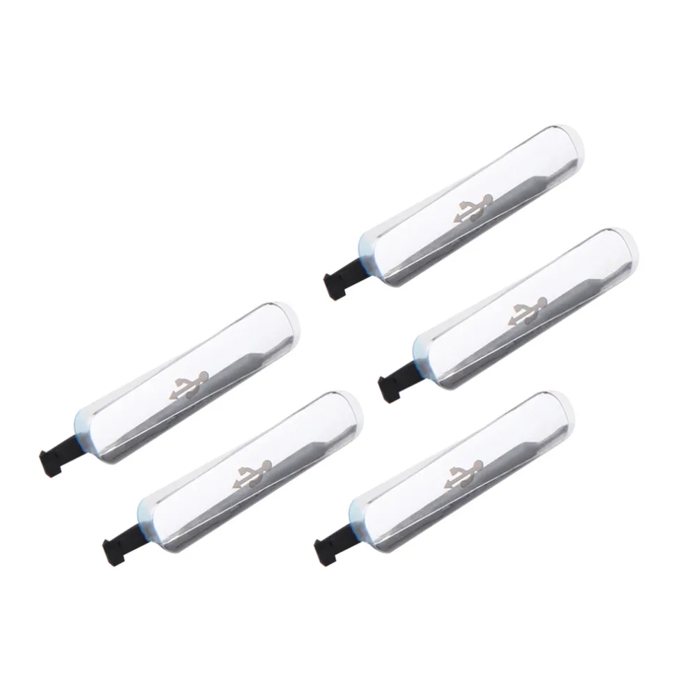 5x водонепроницаемый usb зарядный порт крышка для Samsung Galaxy S5 I9600 G900+ инструменты
