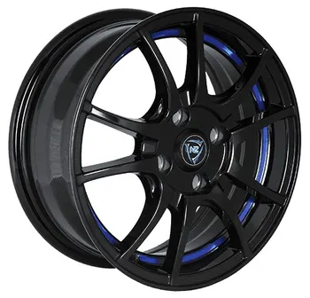 

Disc Wheel NZ F-43 6x14/4x100 D60.1 ET43 Black