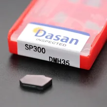 10pcs SP200 SP300 SP400 slotting Cortador de lâmina Ferramenta Titular Torno CNC Sulco Pastilhas de Metal Duro para Aço Inoxidável