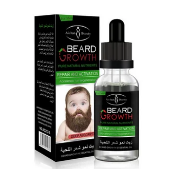 

by dhl or ems 200pcs Men Beard Growth Enhancer Facial Nutrition Moustache Grow Beard Shaping Tool Beard care products new