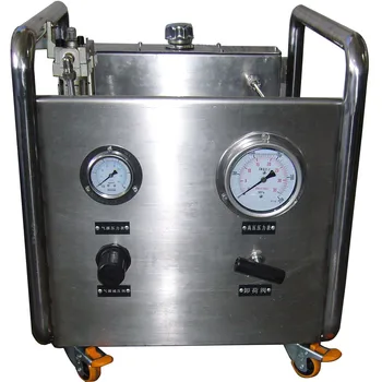 

Free shipping Wellness Model:WS-AH80-C Portable air driven oil pressure test pump unit for wellhead industry