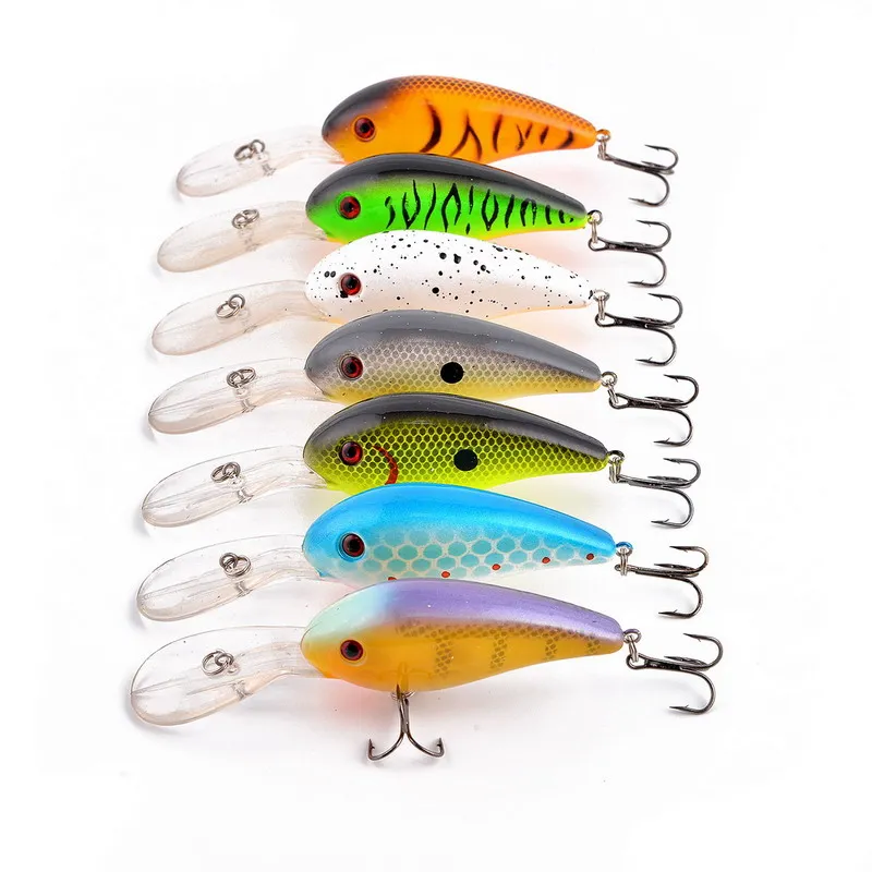 7pcs/set wobbler crank fishing lure peche artificial bait 10.5cm/15g crankbait yo zuri kosadaka jerkbait swimbait shad rap ima