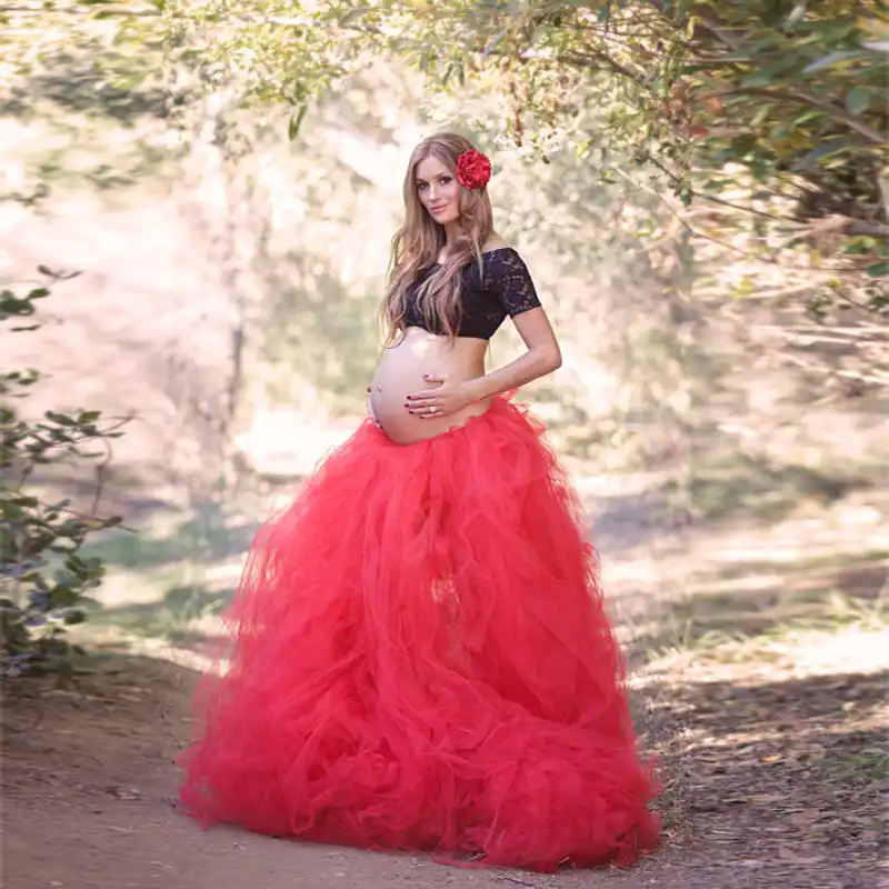 maternity tulle skirt