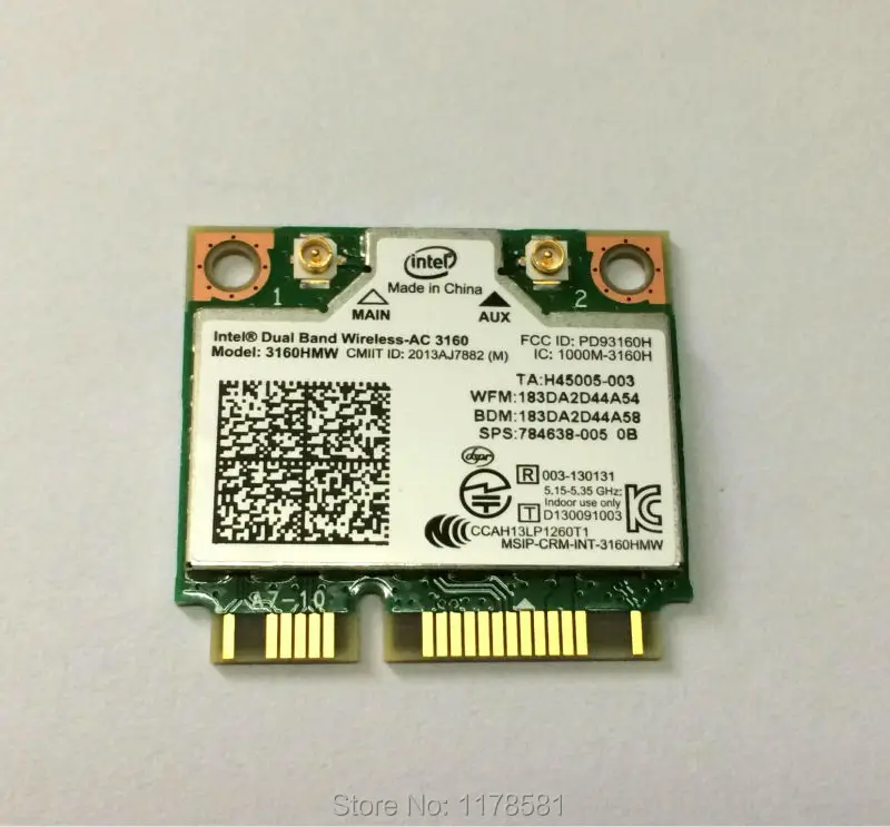 intel 3160 1