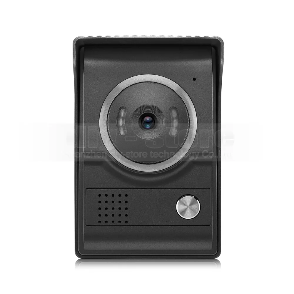 Видеодомофон DIYSECUR 7 дюймов 700TV линия ИК камера ночного видения HD для дома офиса