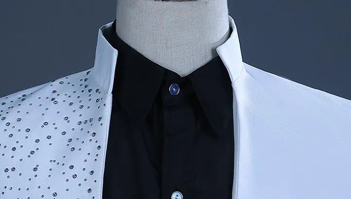 men suit set with pants mens wedding suits new arrival Hot flower hot drilling stand collar formal dress men's groom suit men suit set with pants mens wedding suits new arrival Hot flower hot drilling stand collar formal dress men's groom suit