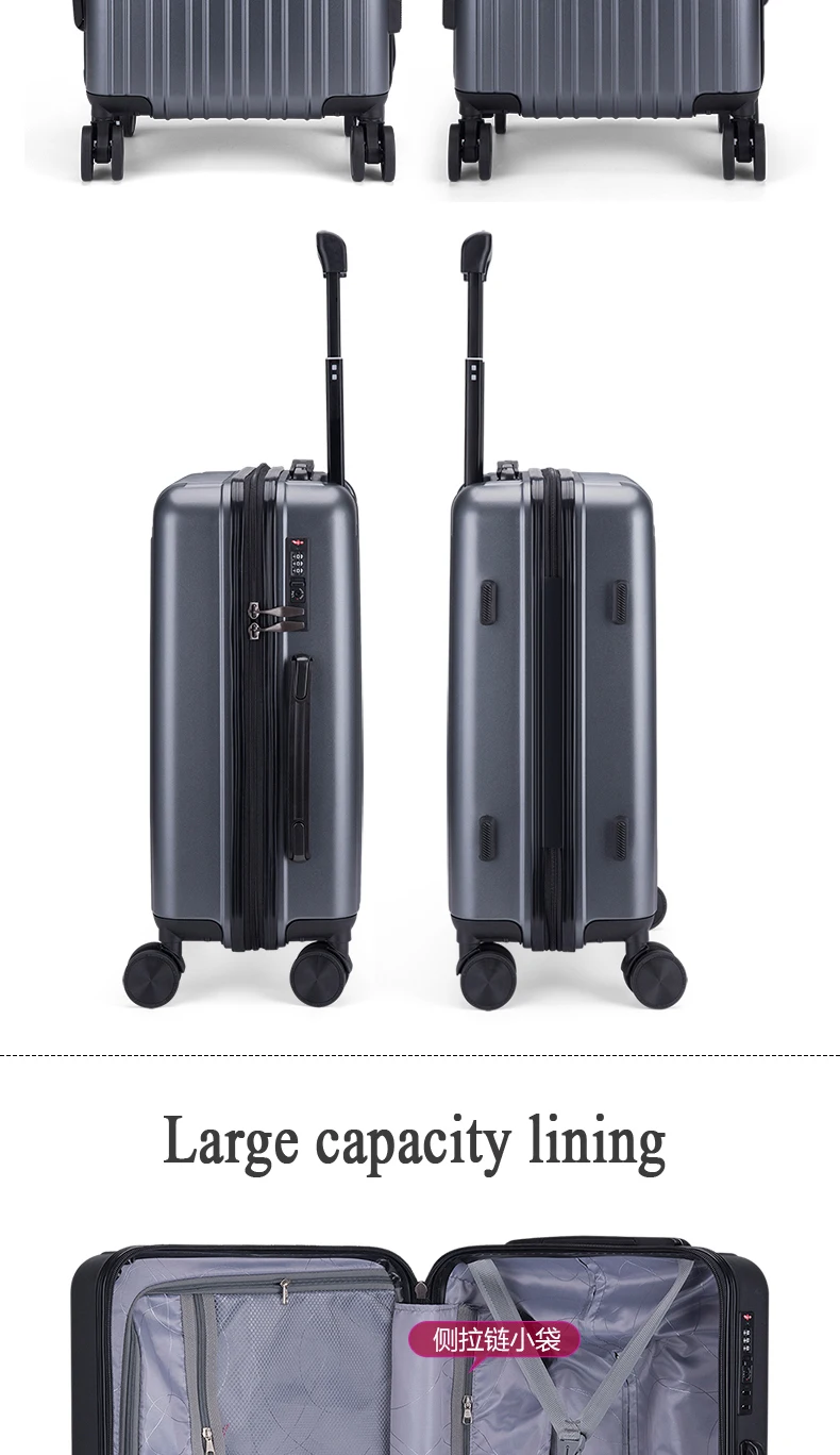Для мужчин бренд тележка чемодан на универсальном колесе wo 20 24 дюймов модный чемодан на колесиках дорожная сумка carry on студентов 17
