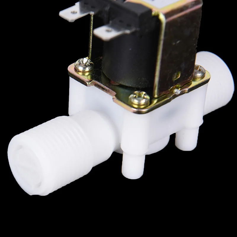 1/" 12 V 24V 220V пластиковый электромагнитный клапан Магнитная стиральная машина питьевой Диспенсер водяной пневматический переключатель регулятора давления
