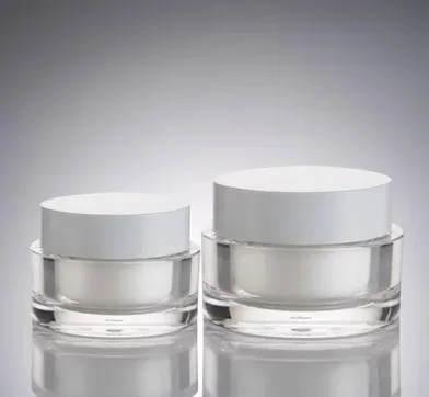100pcs 50G transparent acrylic cream jar face bottle high quality cosmetics packing | Красота и здоровье
