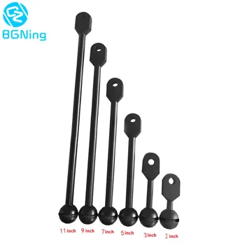 

Aluminum Multi-directional Camera Diving Connection Fix Bracket Mount Flat Ball Head Arm Extension Rod for Hero 7 6 5 Accessory