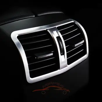 

ABS Car Back row seat air conditioning vent decorative sticker For Mercedes Benz E Class