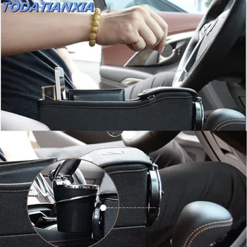 

Car Organizer Seat Crevice Storage Bag Car Accessories FOR toyota c-hr mercedes w204 w211 vw t5 seat ateca vw golf 4 golf mk2