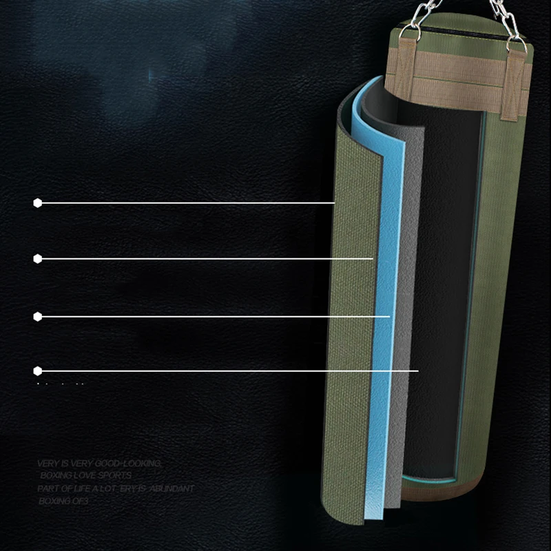 Детская одежда на рост 80, 100/120 см ММА песком утолщенный холст боксерский мешок спортивных тренировок Армейский зеленый пустой боксерские сумки само-заполненный мешок с песком для бокса