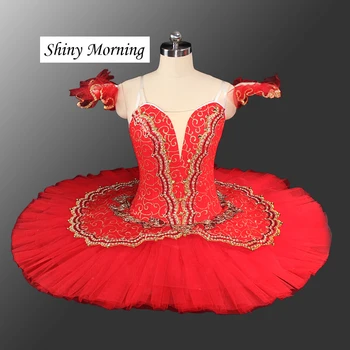 

professional ballet costumes girl adult ballet tutu Don Quixote spanish Kitri dance tutu Paquita Etoile Don Quixote red