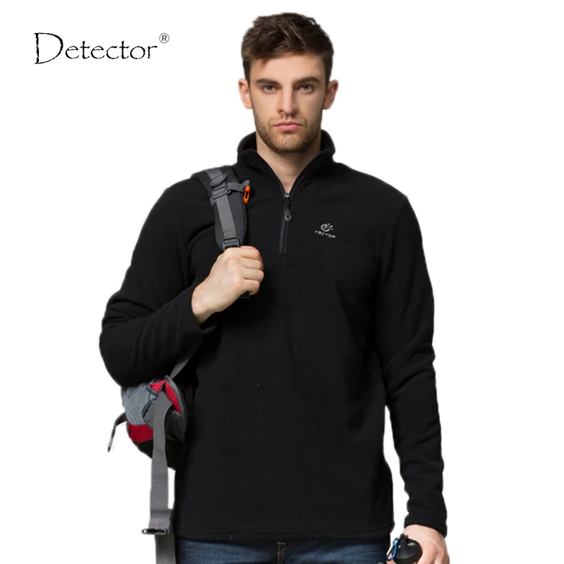 Detector Men's Windproof Warm Antistatic Fleece Light