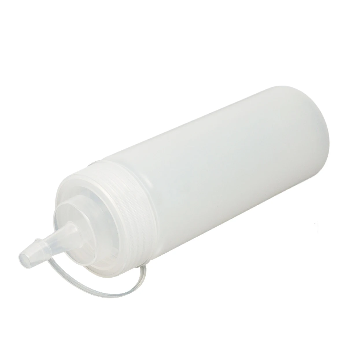YOST-1X прозрачный белый пластик Squeeze соус-Кетчуп Cruet масляные бутылки 8 унций