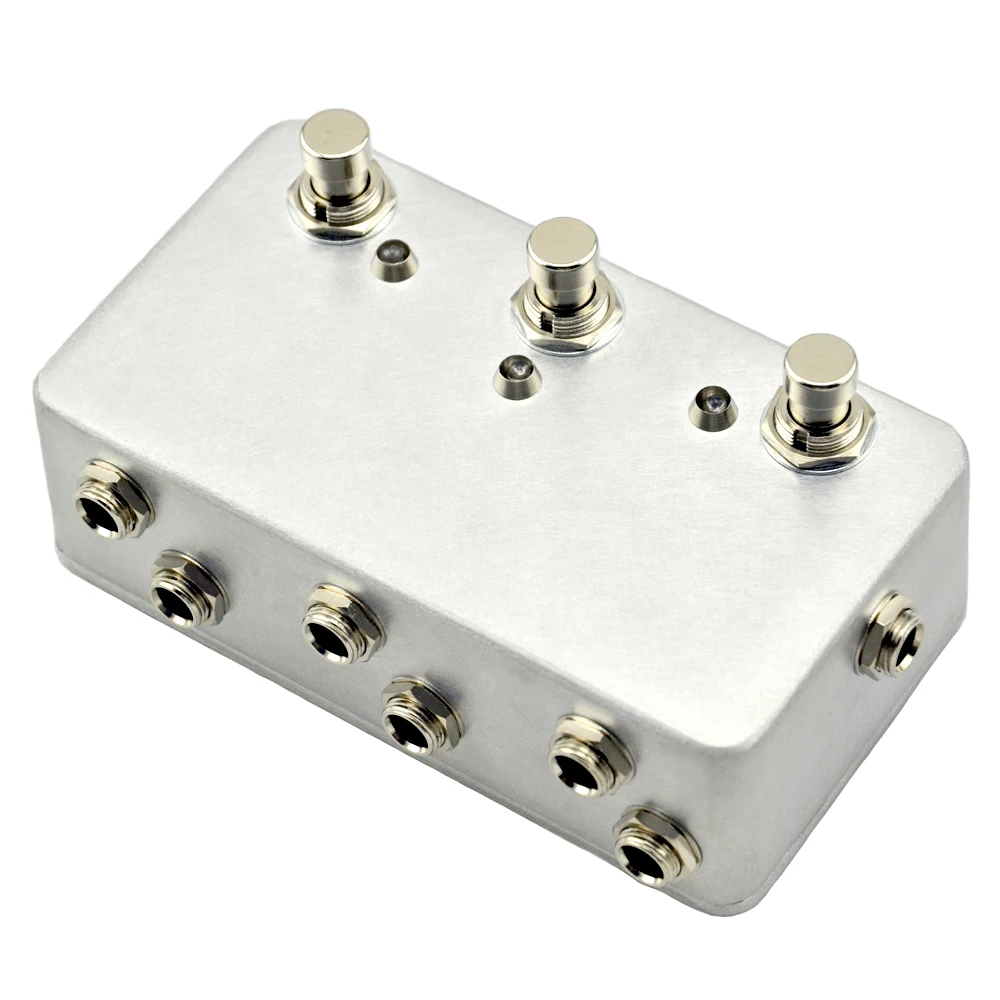 Placa de Interruptor de Pedal Seleção de Canal Bypass para Todos os Interruptores de Pedal Artesanal True Bypass 3looper-guitarra - Image 2