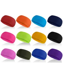 Для женщин мужчин Спорт Пот повязка от пота на голову Йога тренажерный зал Hairband распродажа скидка оголовье спорт оголовье bicicleta#25