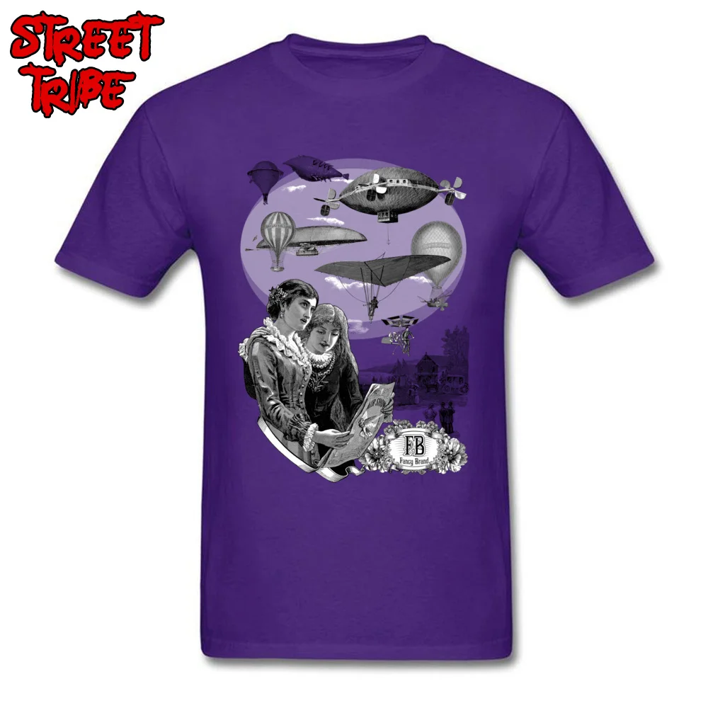 Tees Air Show VALENTINE DAY Faddish Hip hop Short Sleeve 100% Cotton Fabric Crew Neck Mens T Shirt Hip hop T Shirts Air Show purple