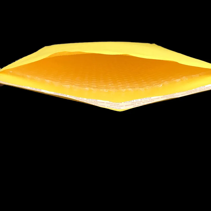 Очень большой! 1 шт./(35*25 см+ 4 см) желтый пузырьковый e-mail упаковочный конверт упаковка сумки крафт-бумажные пакеты e-mail